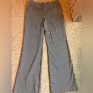 New York & Company Stretch Dress Pants | Black & White Wide Leg Trousers |